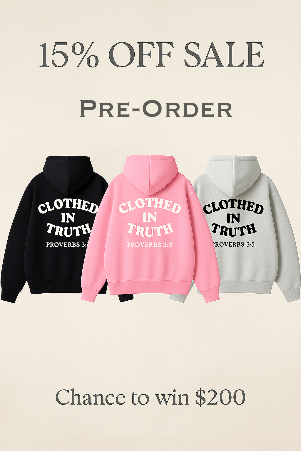 Pre-Order New Fall Hoodies and Beanies and Chance to Win $200